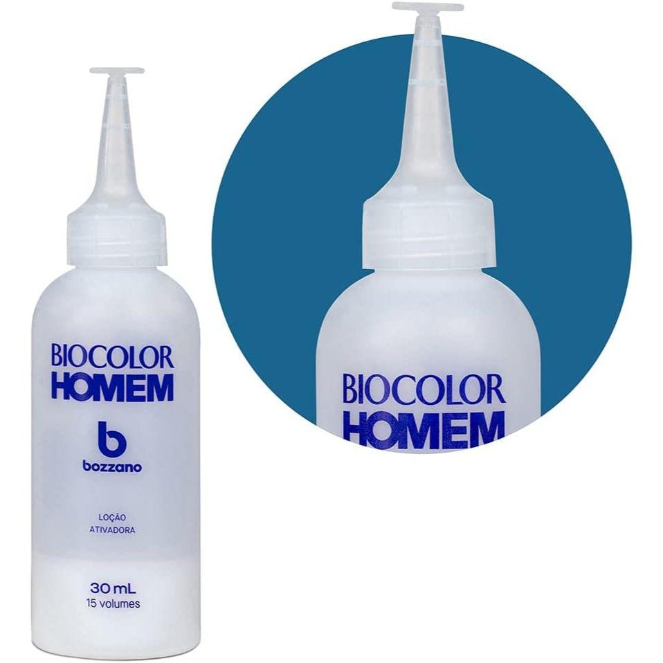 Tinta De Cabelo Bozzano Biocolor Homem Preto