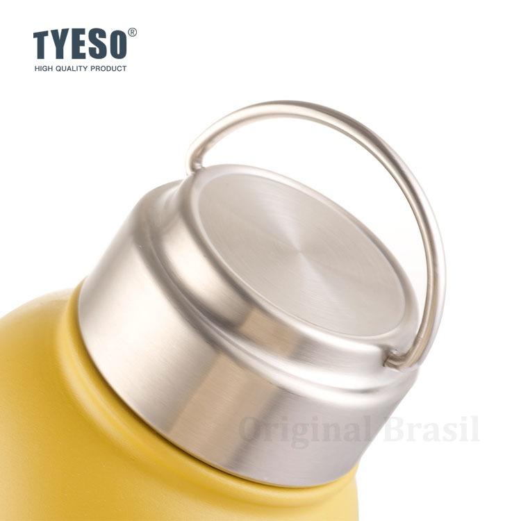 Tyeso Garrafa Térmica 1L Ideal Para Academia/trabalho/viagem Mantém 6h Quente E 8h Fria