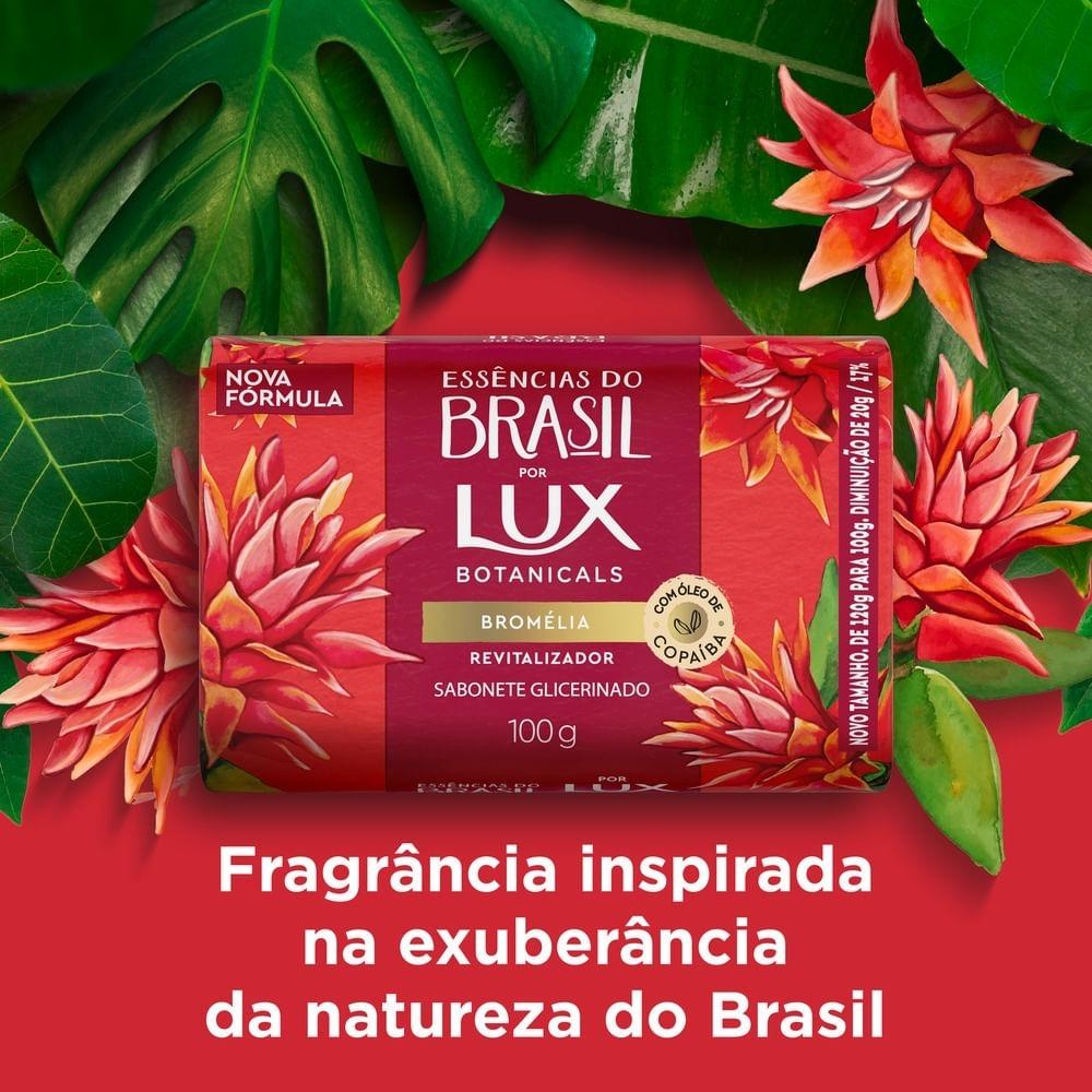 Sabonete Em Barra Lux Bromélia 100g