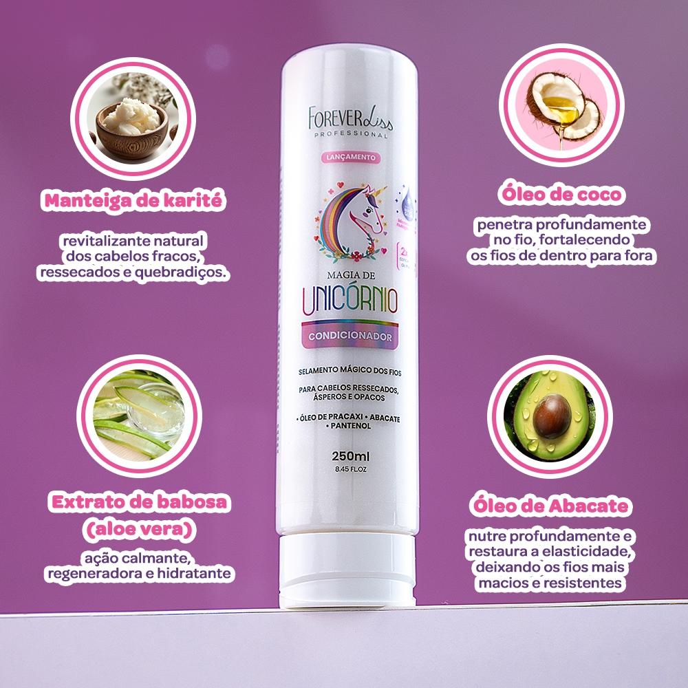 Condicionador Magia De Unicórnioforever Liss 250g