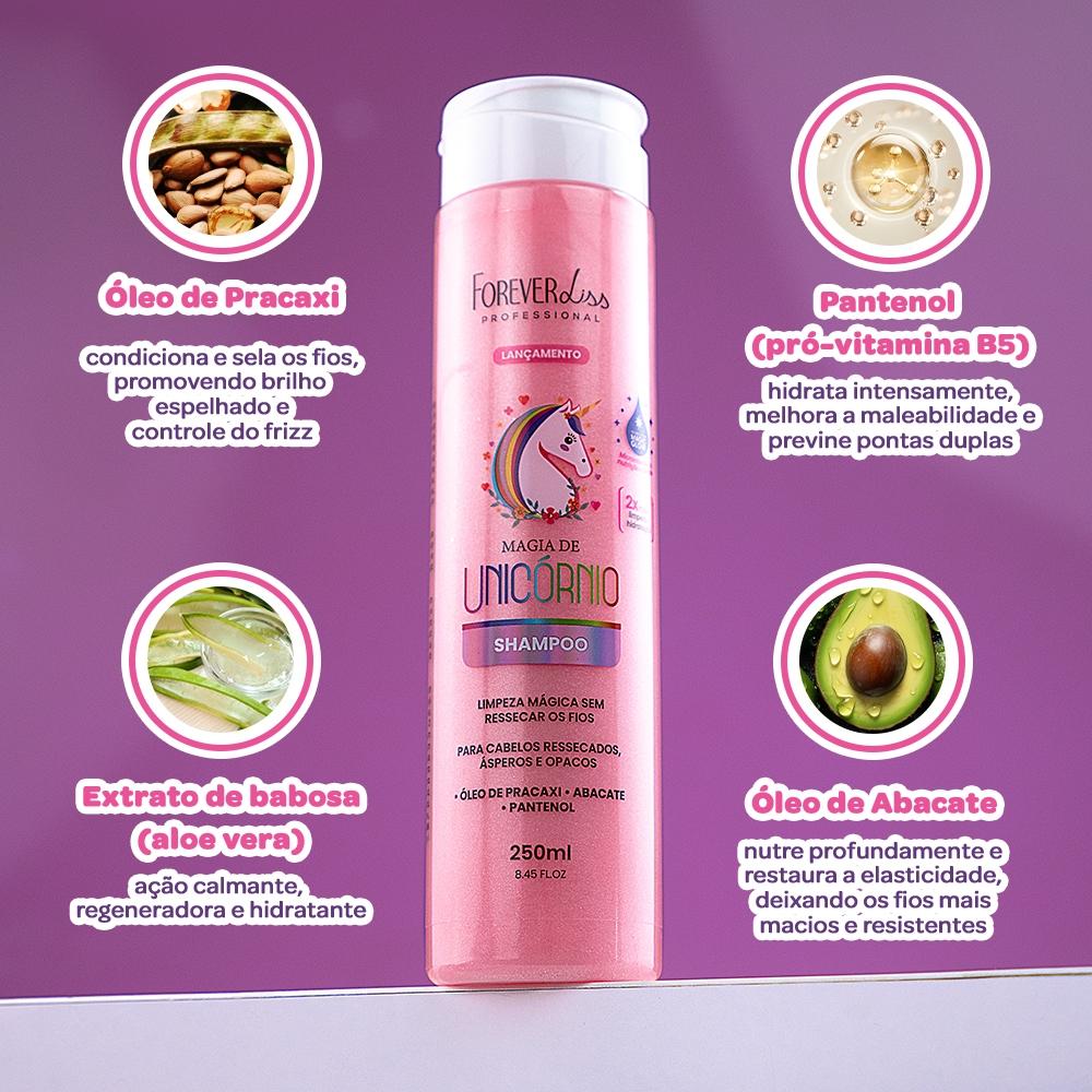 Shampoo Magia De Unicórnio Forever Liss 250ml