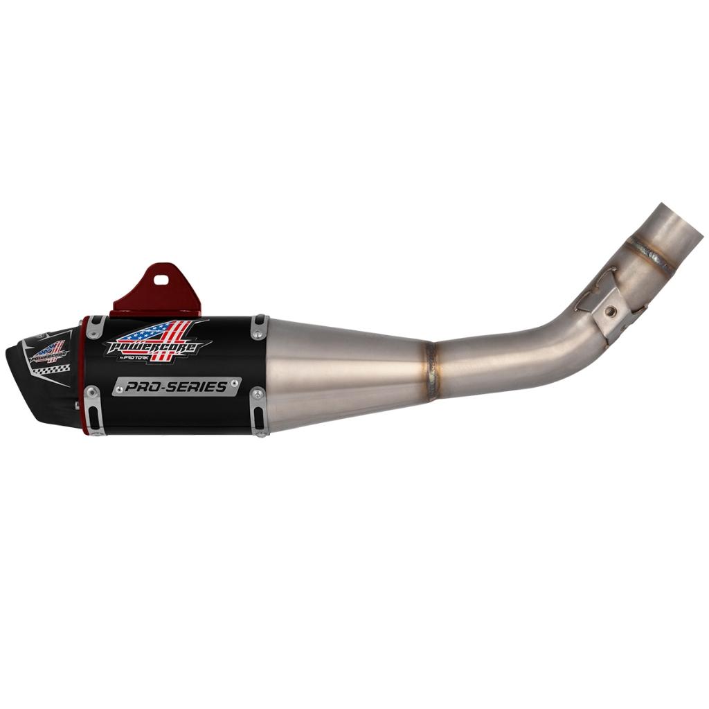 Escapamento Powercore 4 PRO Tork Moto Para Crf 250F 2019 A 2023 Esportivo