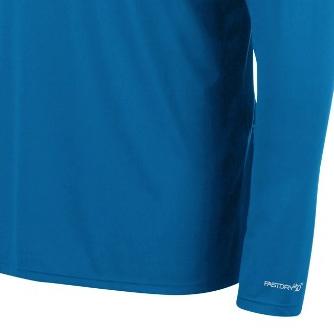 Camiseta Manga Longa Proteção Uv50+ Fastdry Malha Leve Masculina - Azul Astral