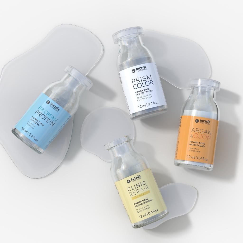 Richée Argan E Ojon - Hidratação 12ml - Ampola Power Dose