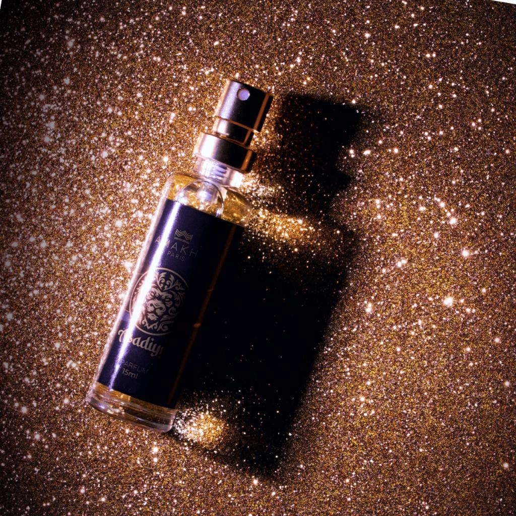 Kit Layering - Perfumes Árabes Para O Casal Amakha Paris Hasan Rose + Asadiyy 15ml Alta Projeção