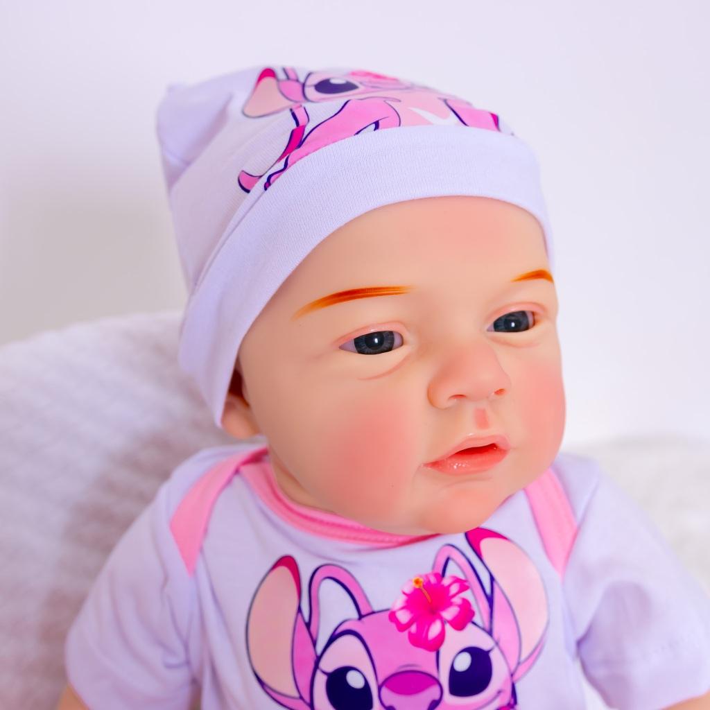 Bebê Reborn Menina Roupinha Original Realista Corpo De Silicone Pode Dar Banho