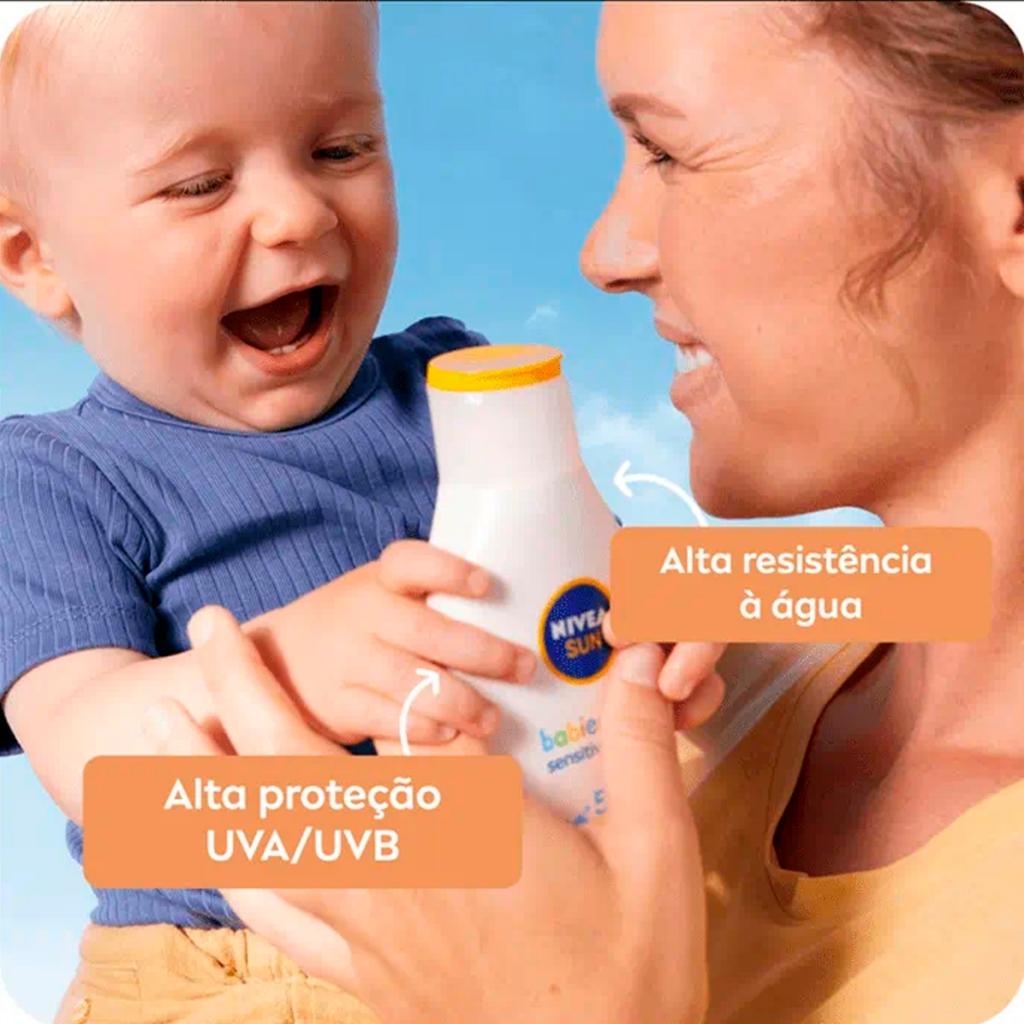 Protetor Solar Nivea Sun Kids Sensitive Fps60 100ml