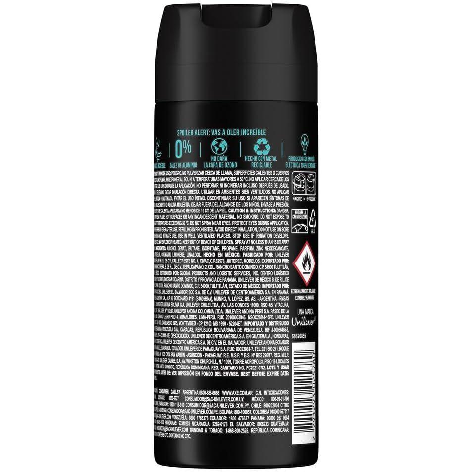Desodorante Antitranspirante Axe Aerossol Apollo 48h Com 150ml