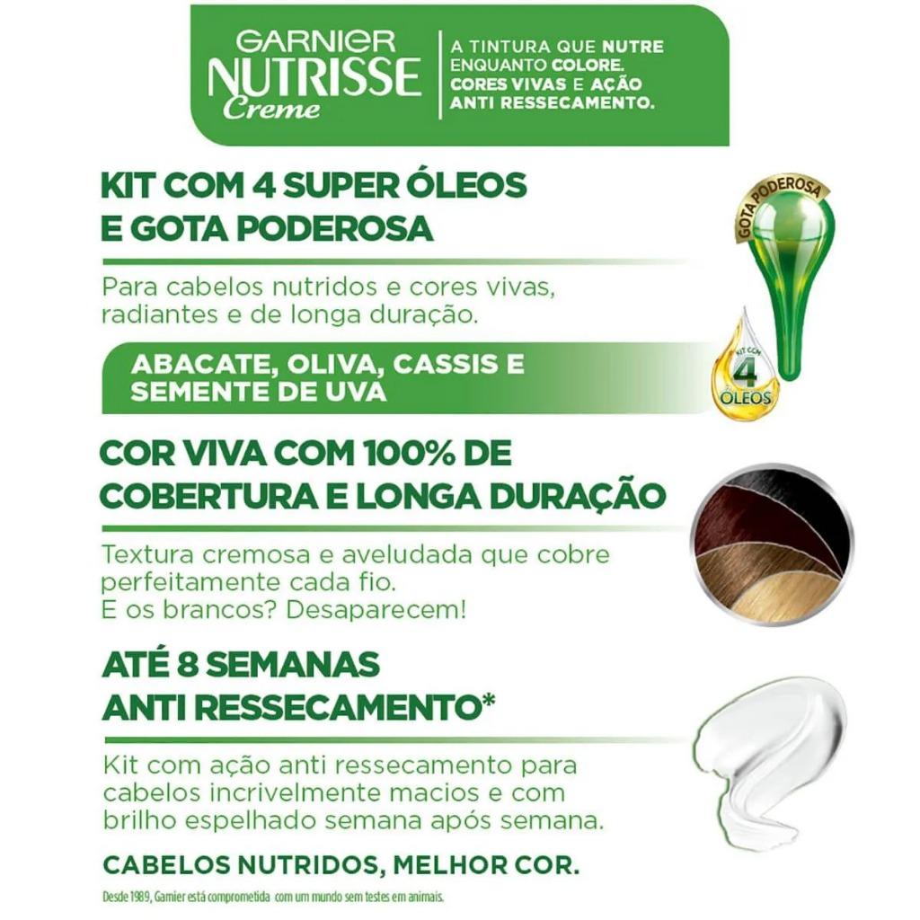Tinta De Cabelo Nutrisse Creme 70 Mel