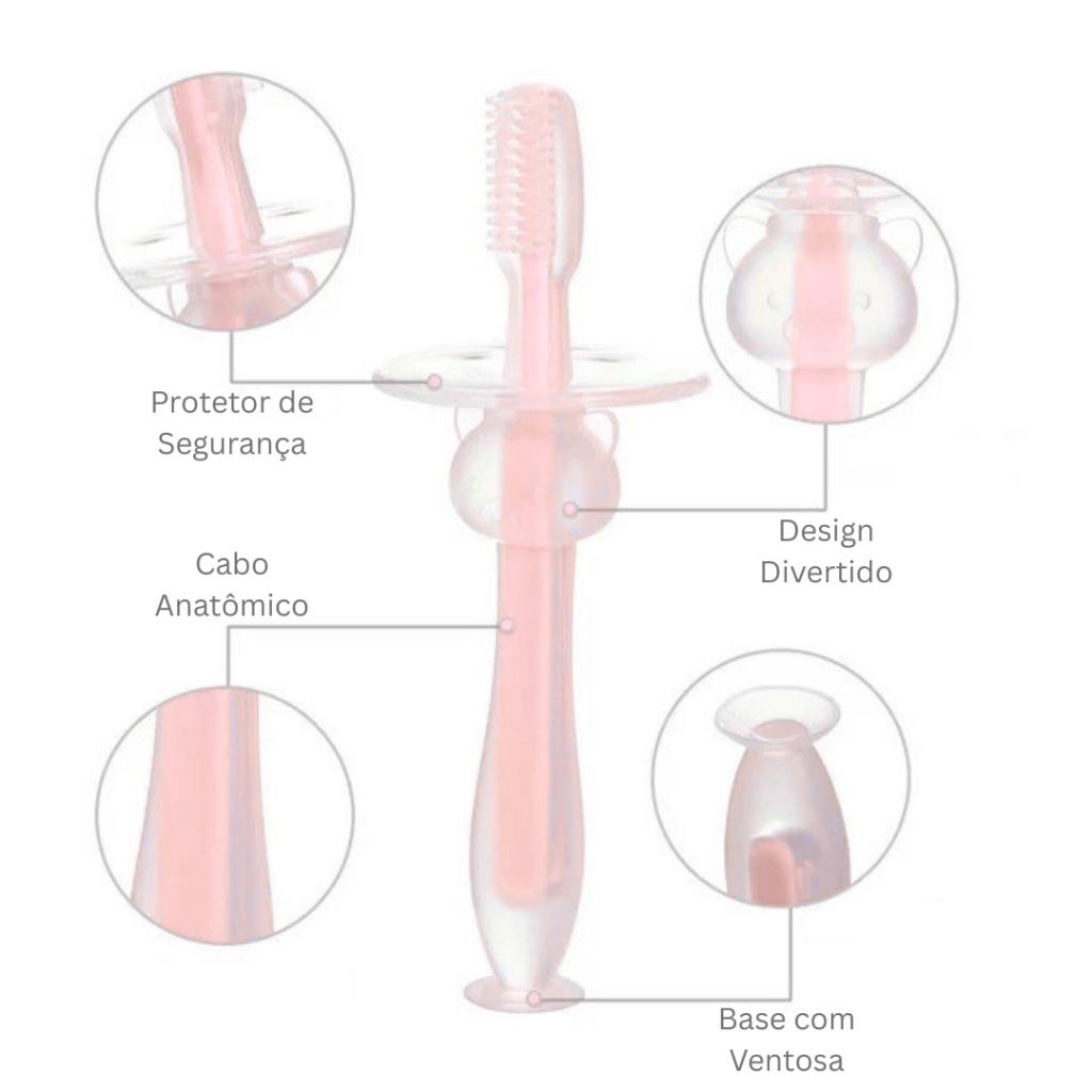 Escova De Dente De Silicone - Saúde E Higiene Bucal - Colorbaby
