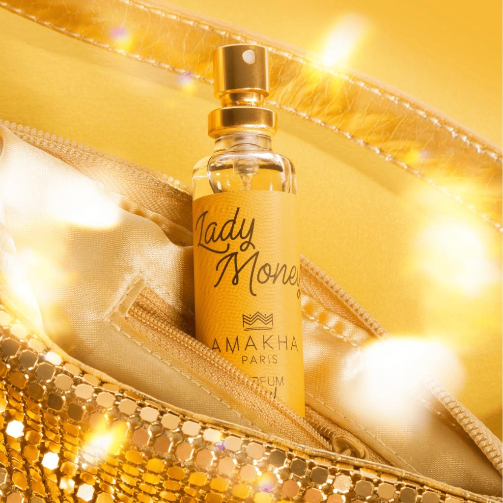 Deo Colônia Feminino Lady Money 15ml - Amakha Paris