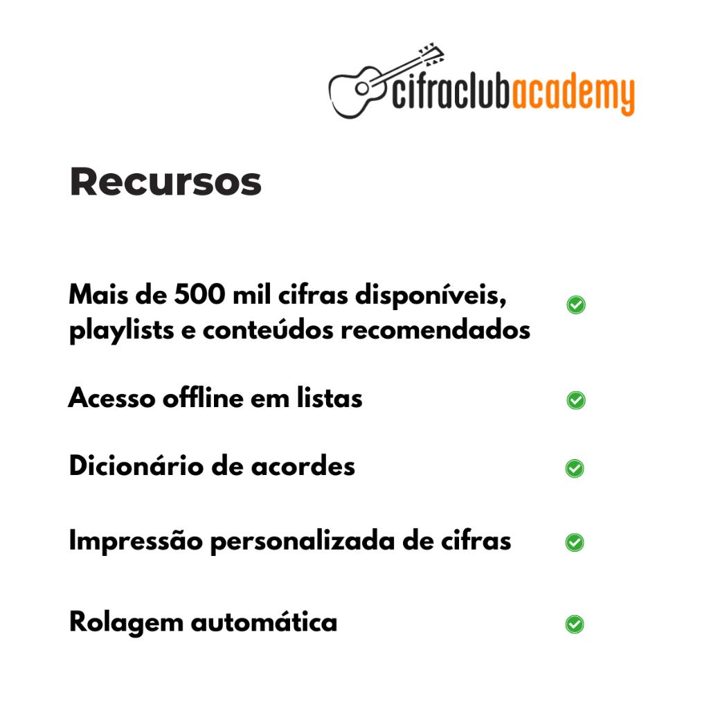 Curso Completo Cifra Club Academy Acesso 12 Meses