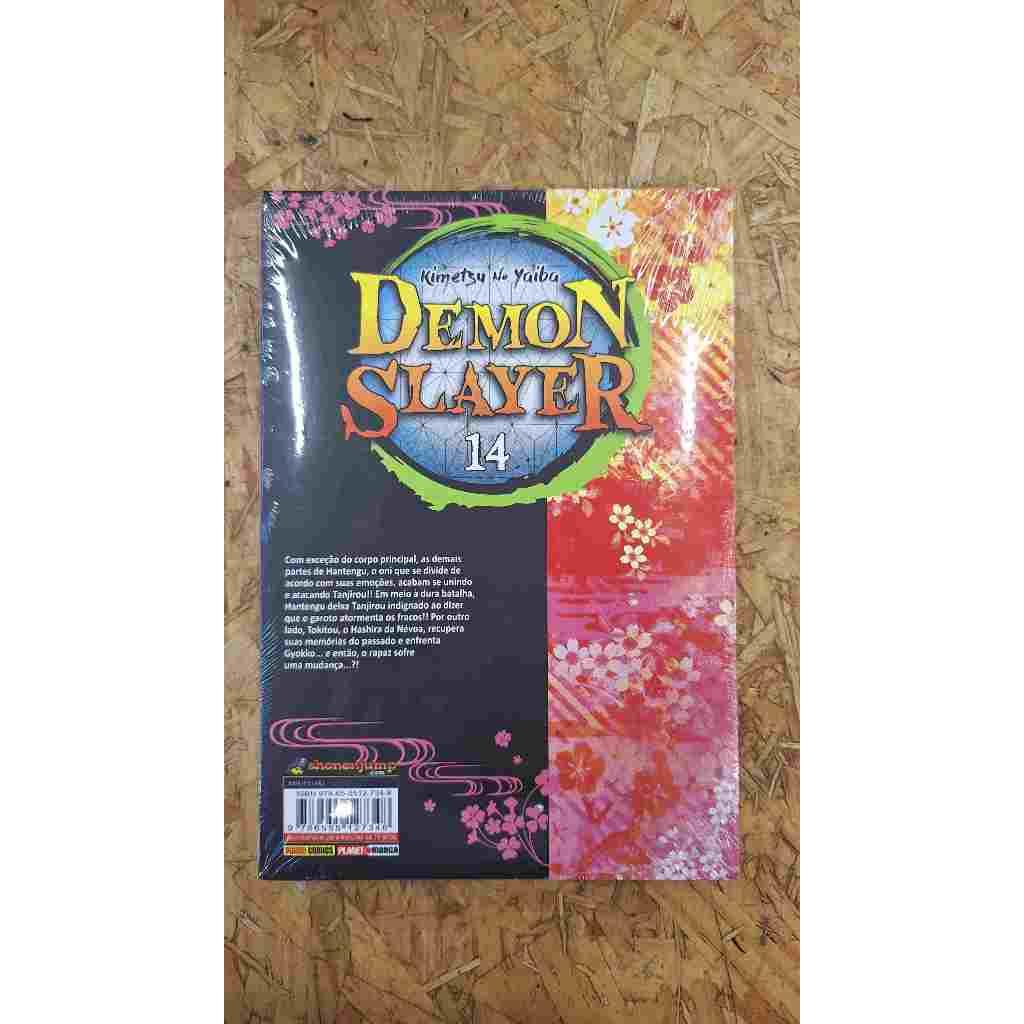 Mangá - Demon Slayer - Kimetsu No Yaiba - 14 - Novo/lacrado