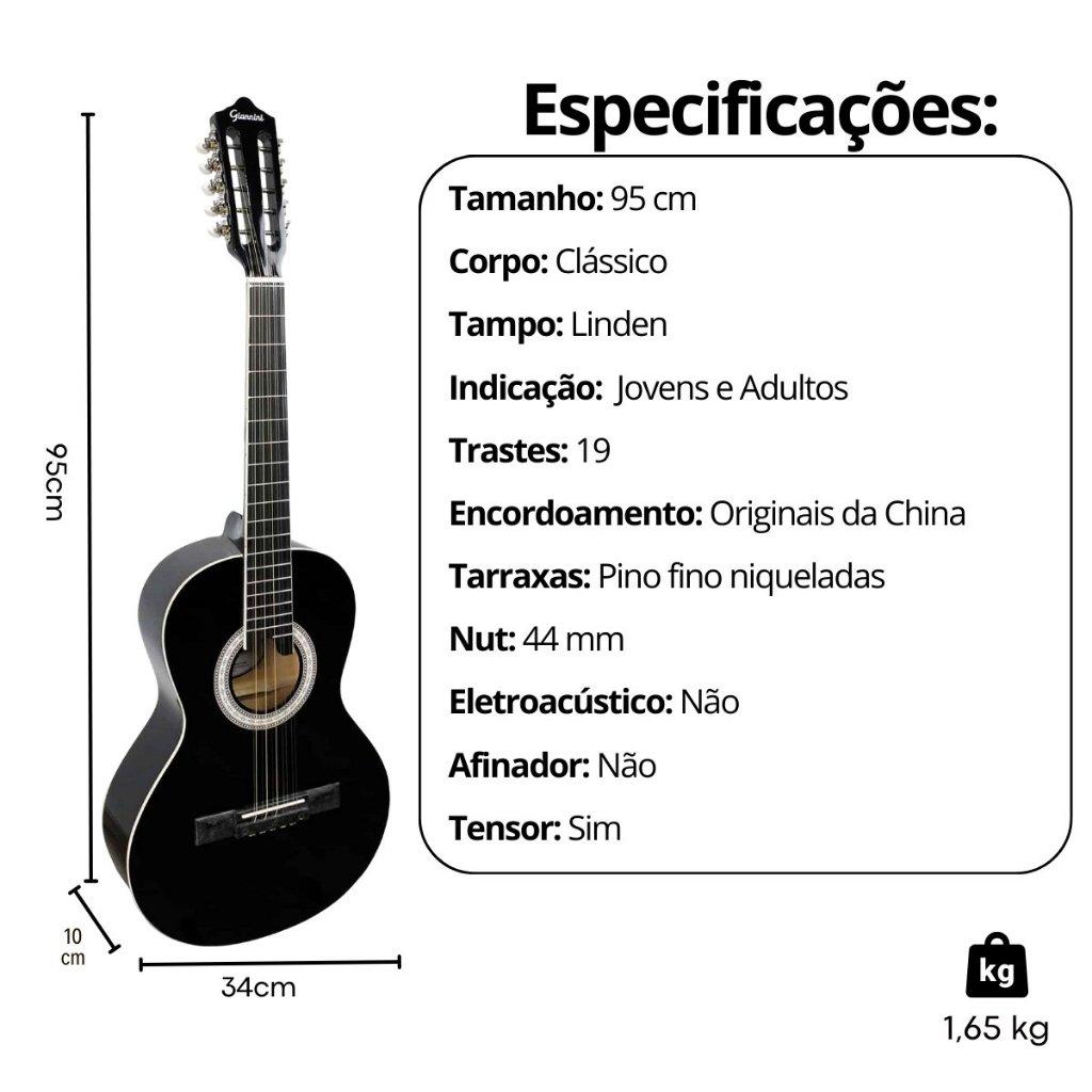 Viola Caipira Giannini Acustica Start Vs14