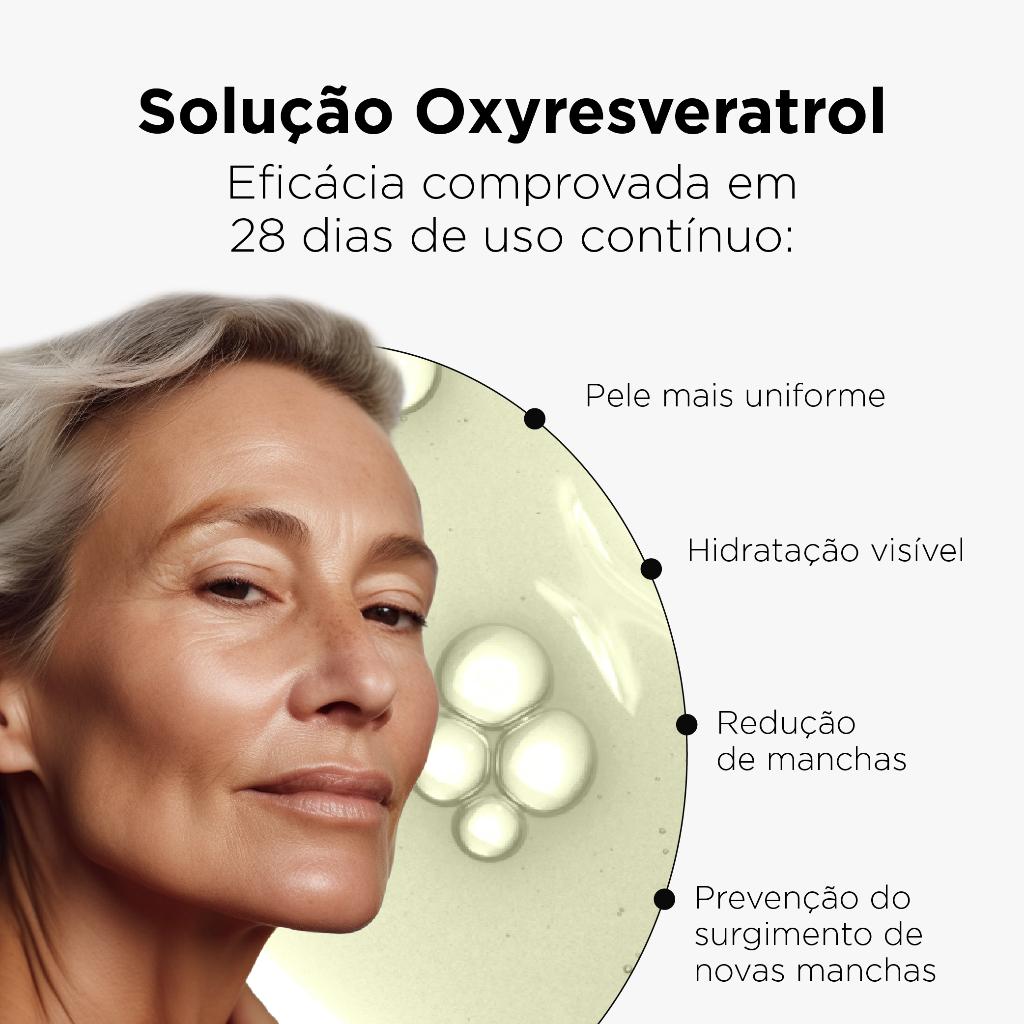 Sérum Oxyresveratrol Solução Antioxidante Clareia Manchas E Melasma Simple Organic