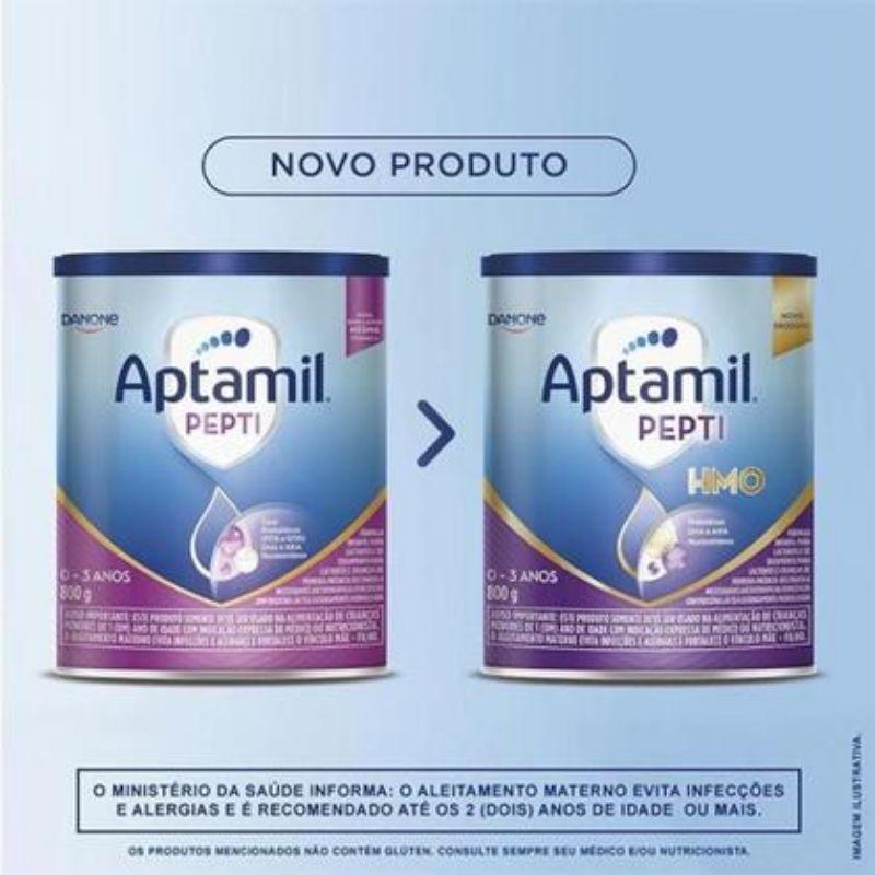 Kit 2x Fórmula Infantil Aptamil Pepti Hmo Lata 800g Danone