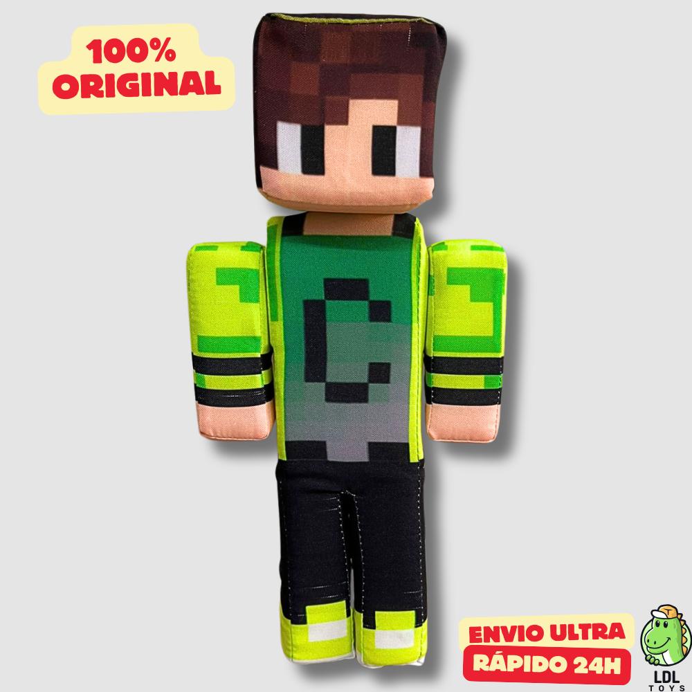Boneco Pelúcia Cadres 35cm Gamer Youtuber Cosmo Kids Original