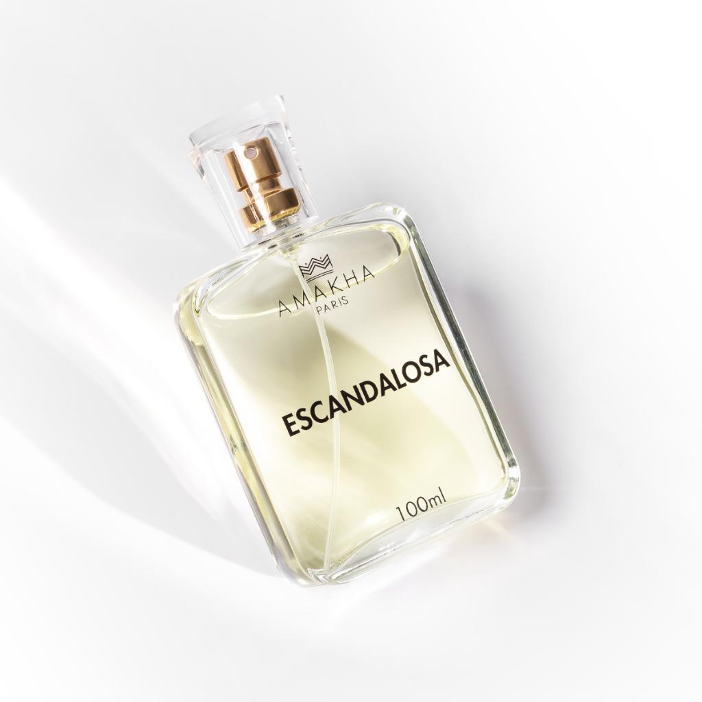 Kit Perfumada Escandalosa Perfume 15ml + 100ml Amakha Paris