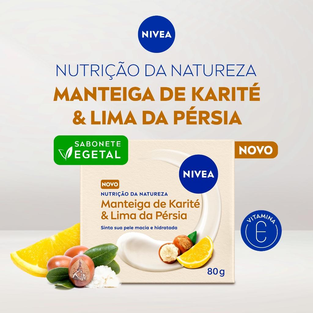 Nivea Kit Sabonete Em Barra Vegetal Nutrição Da Natureza 80g (6 Unidades)