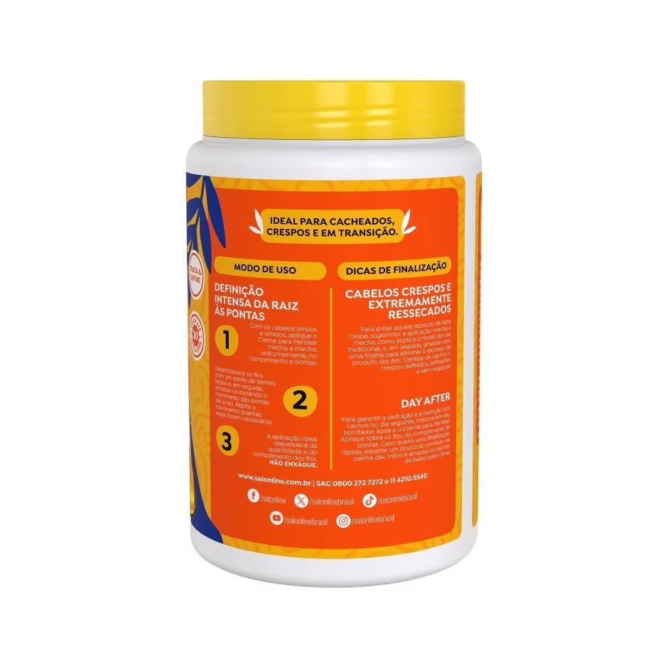 Creme Para Pentear Super Óleos Salon Line 1L