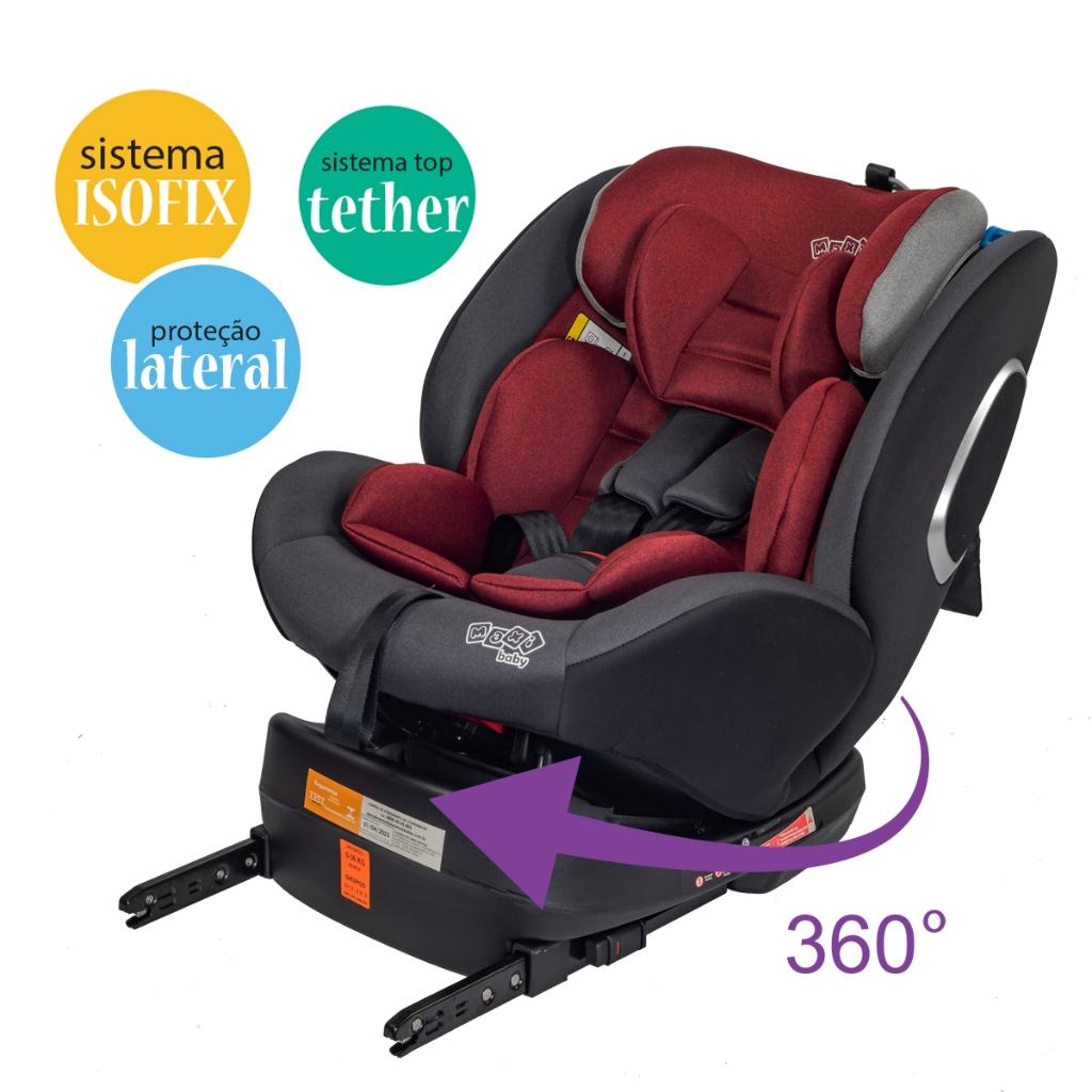Cadeira De Carro Infantil Max360 Isofix 36kgs Maxi Baby