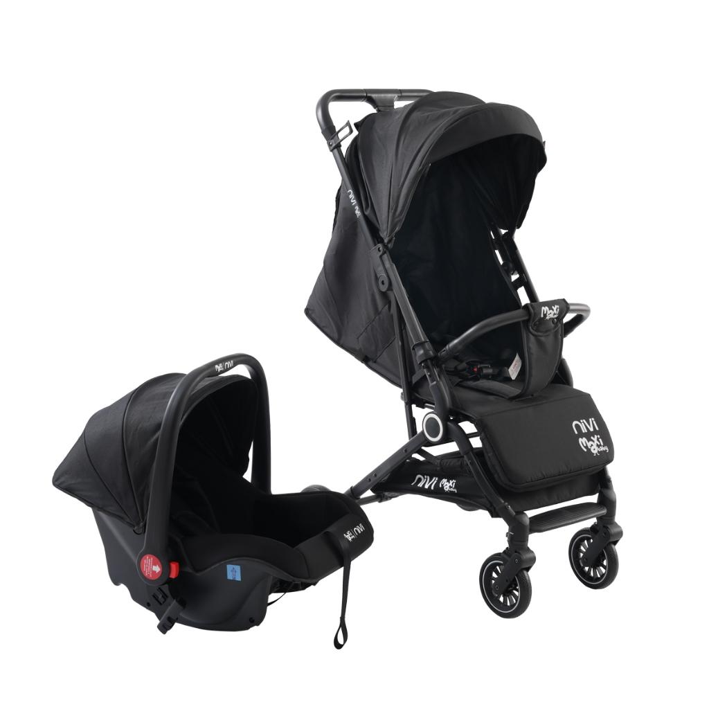 Carrinho De Passeio C/bebê Conforto Ts Nivi Maxi Baby