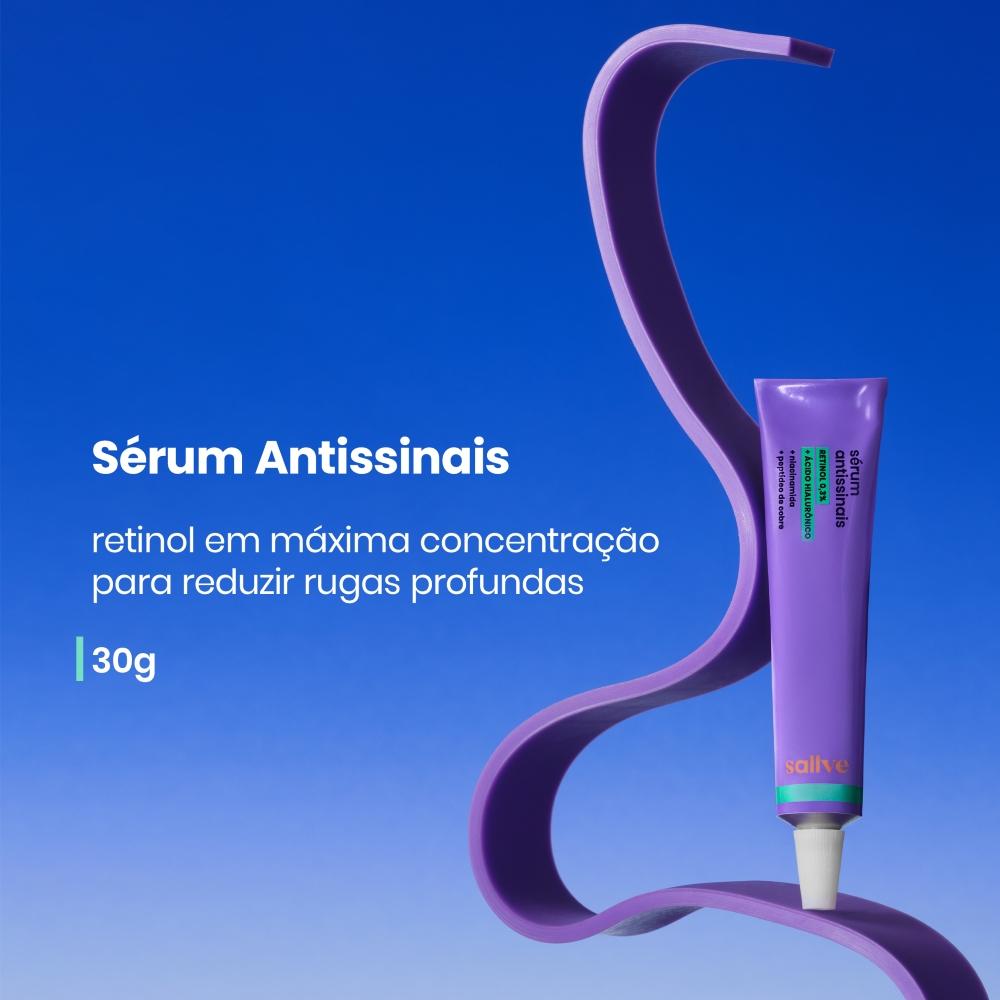 Sallve Sérum Antissinais 30g - Retinol Puro 0.3