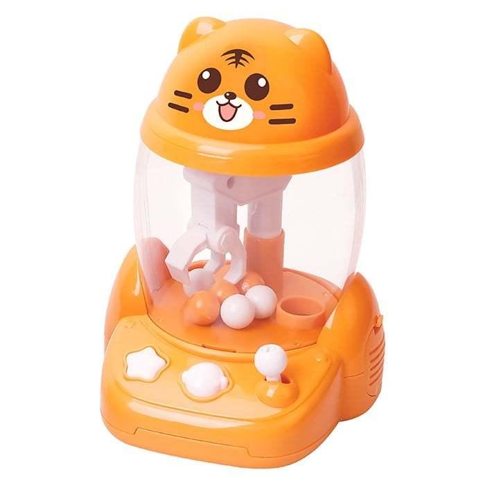 Brinquedo Mini Máquina De Garra Pega Bolinhas 14cm Ursinho Ou Tigre Sortidos - Art Brink