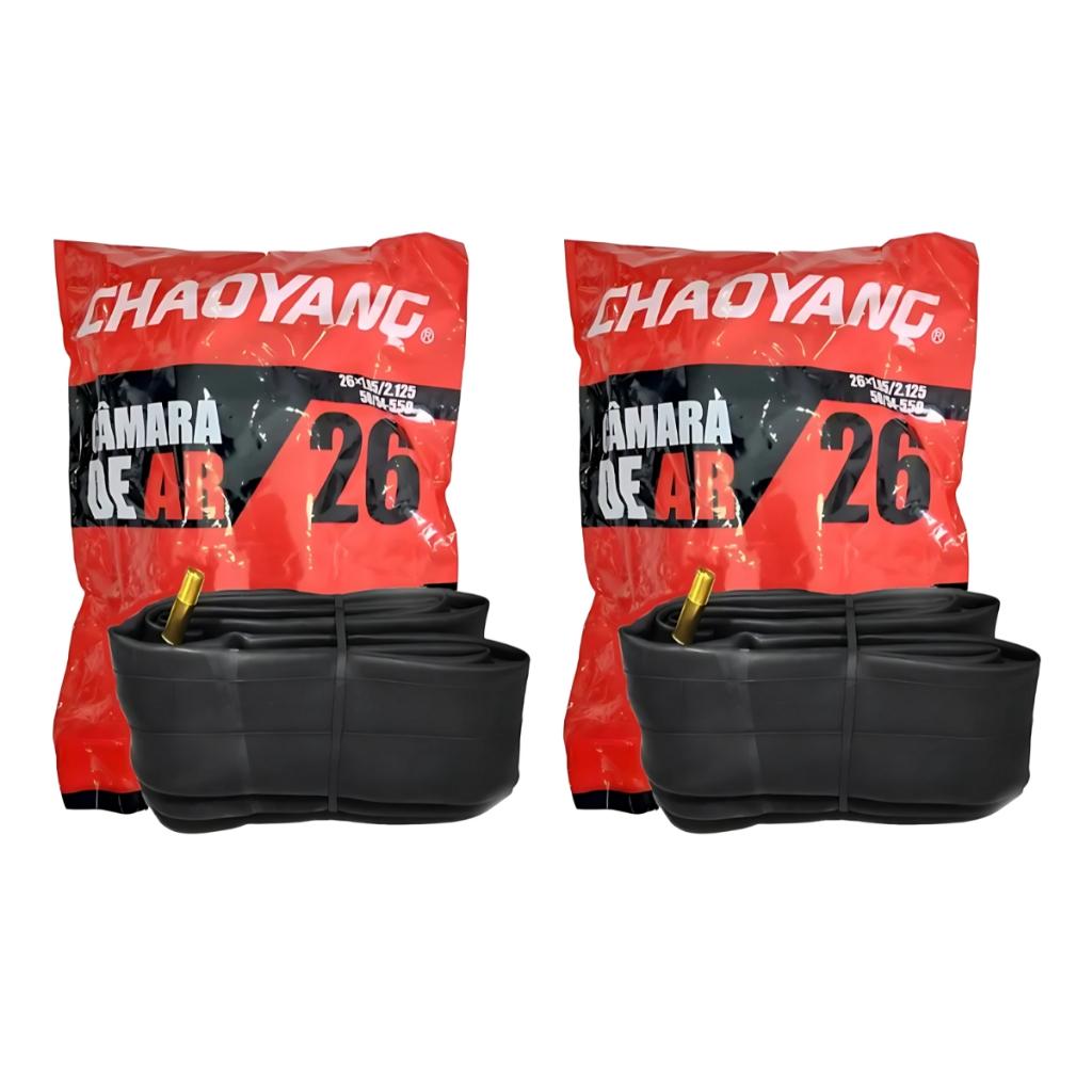 Câmara De Ar Chaoyang Aro 26 X 1.95/2.125 Válvula Schrader Bico Grosso