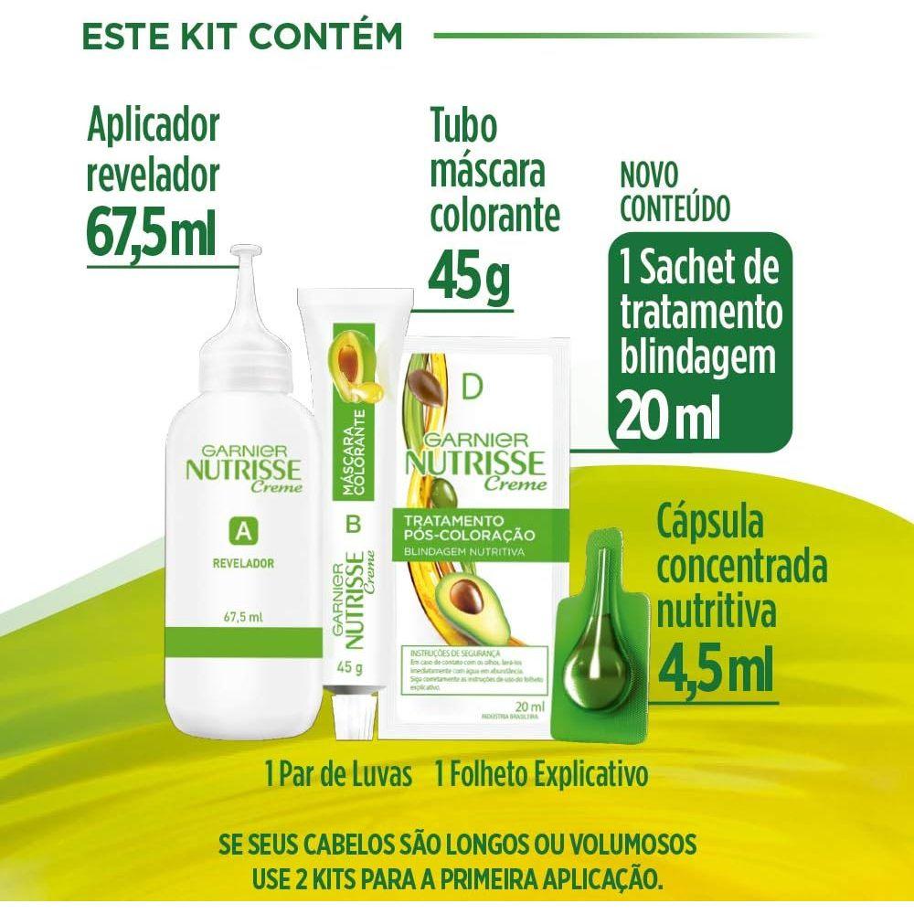 Tinta De Cabelo Nutrisse 20 Preto