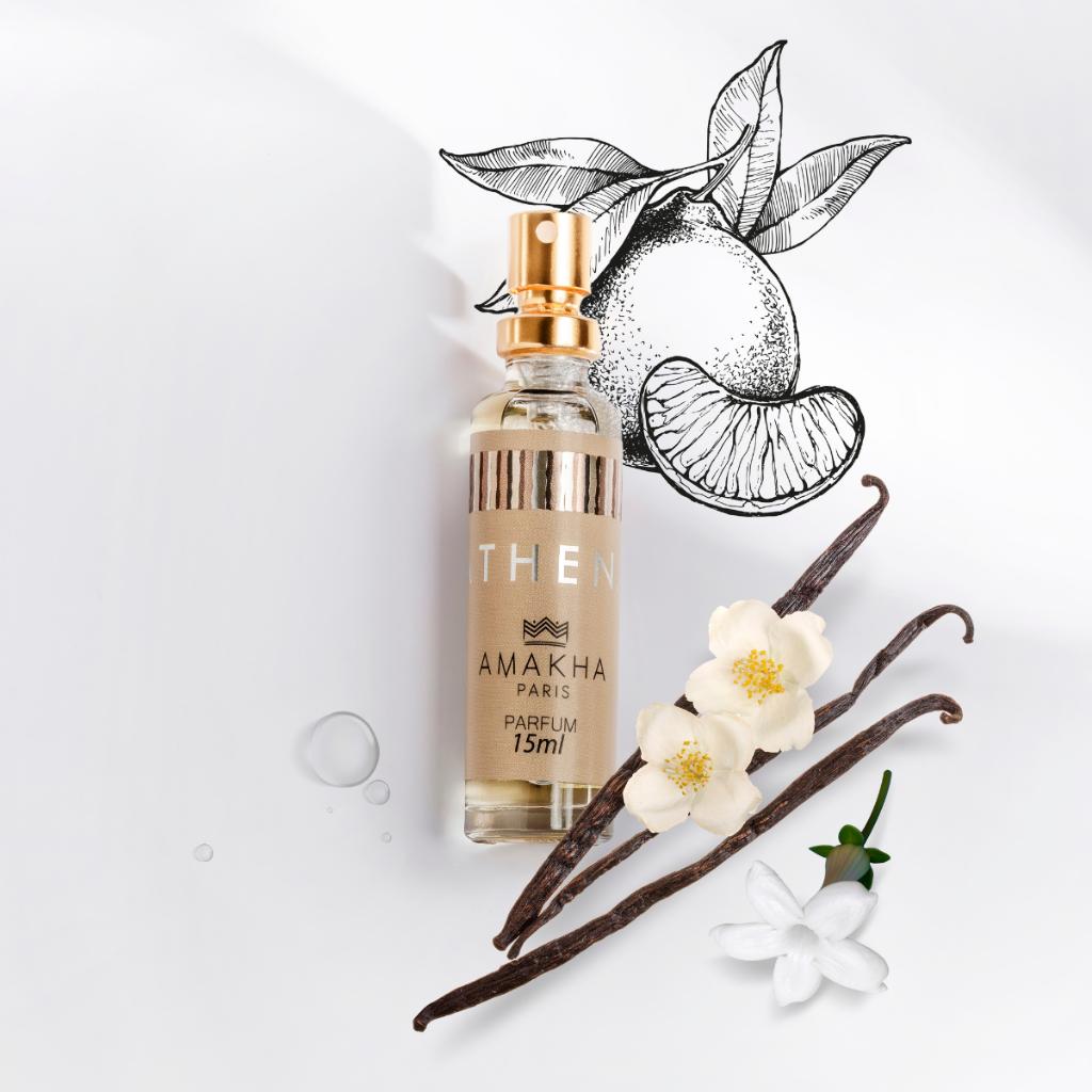 Trio Feminino Floral Noite Gd + Athena + Chic Woman Perfumaria 15ml Amakha Paris