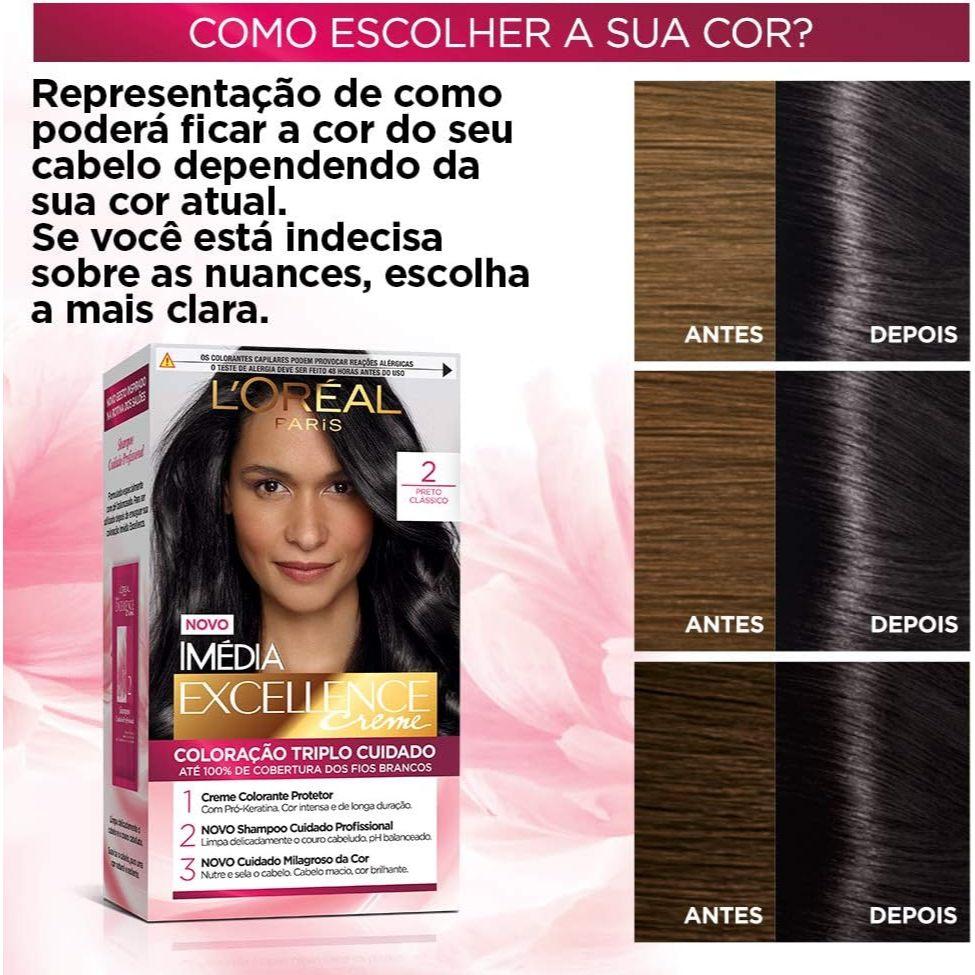Tinta De Cabelo Imédia Excellence 2.0 Cor De Estrelas