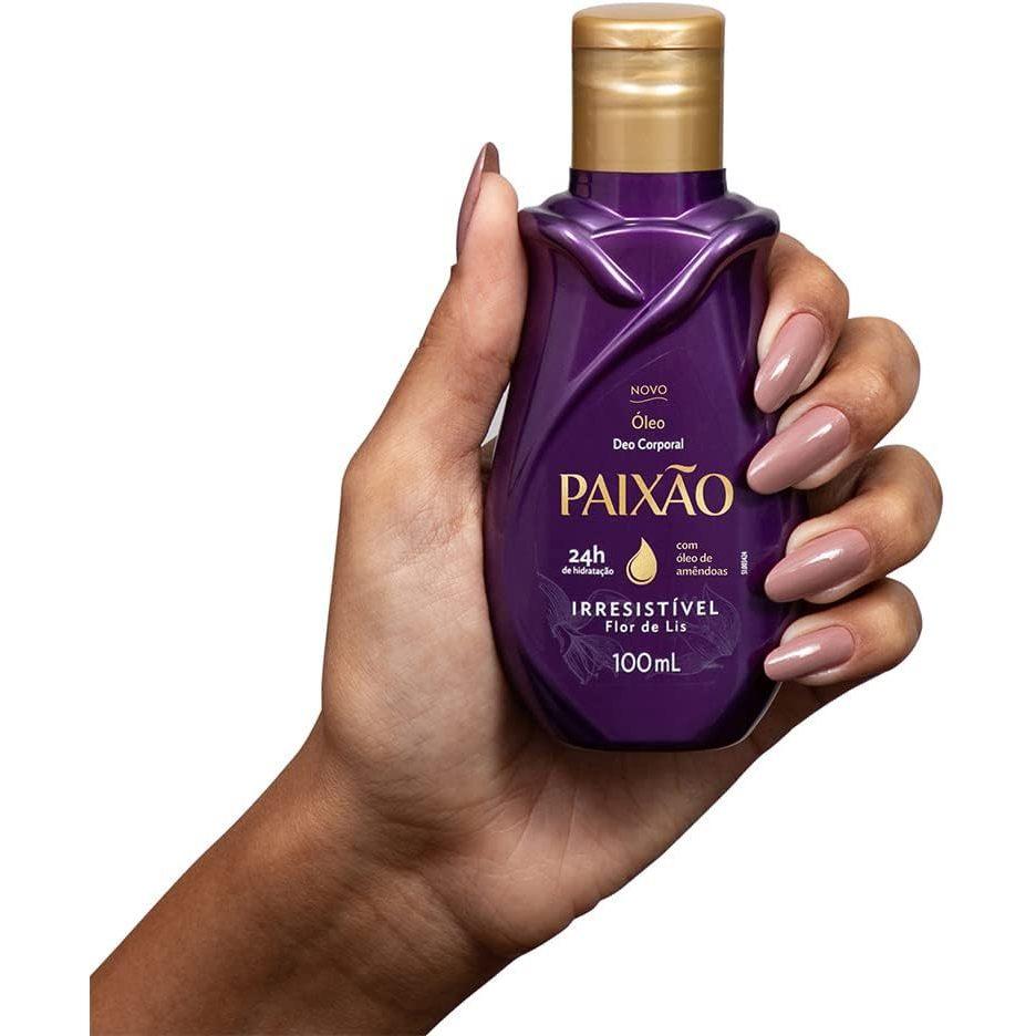 Óleo Corporal Paixão Irresistível Flor De Lis 100ml