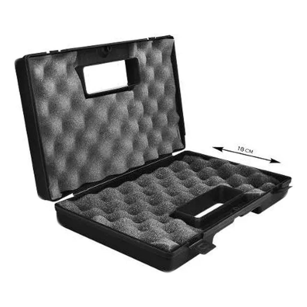 Combo Maleta Rigida Combar + 5 Ampola De Recarga 12g + Oculos E Alvos