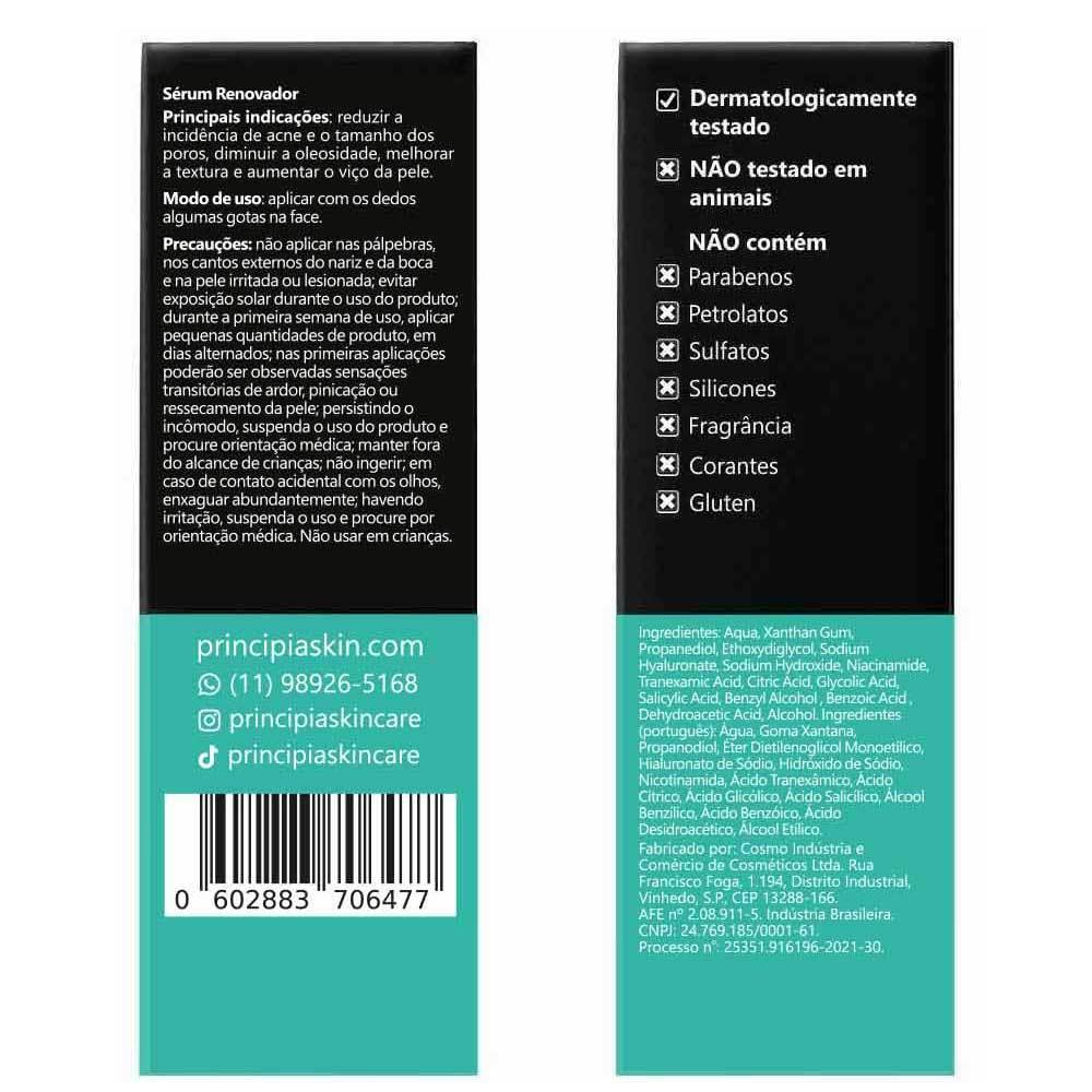 Principia Kit Anti-acne C/Gel De Limpeza Gl-01 + Sérum Mix-01