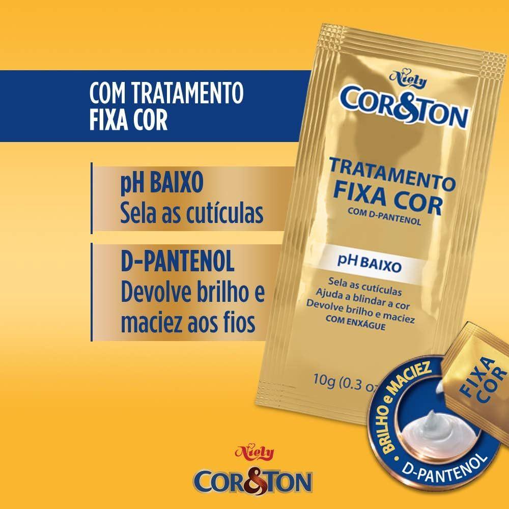 Tinta De Cabelo Cor Ton Niely Mini 7.3 Louro Dourado