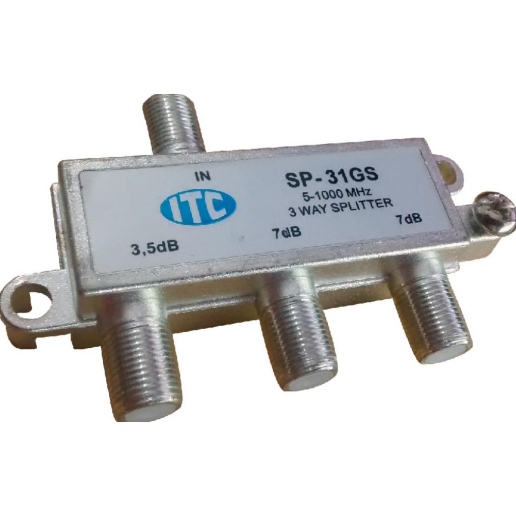 Divisor Multiplicador De Sinal Antena Satélite Para Televisão Smart TV Alta Frequência HD