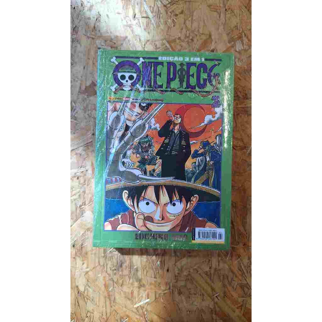 Mangá - One Piece 3 Em 1 - 02 - Novo/lacrado