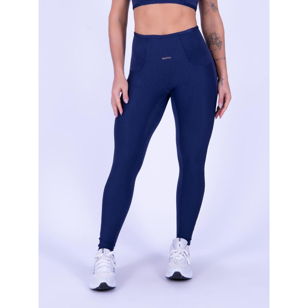 Calça Legging Feminina Form Fit Wonder Bolso Fake Cintura Alta
