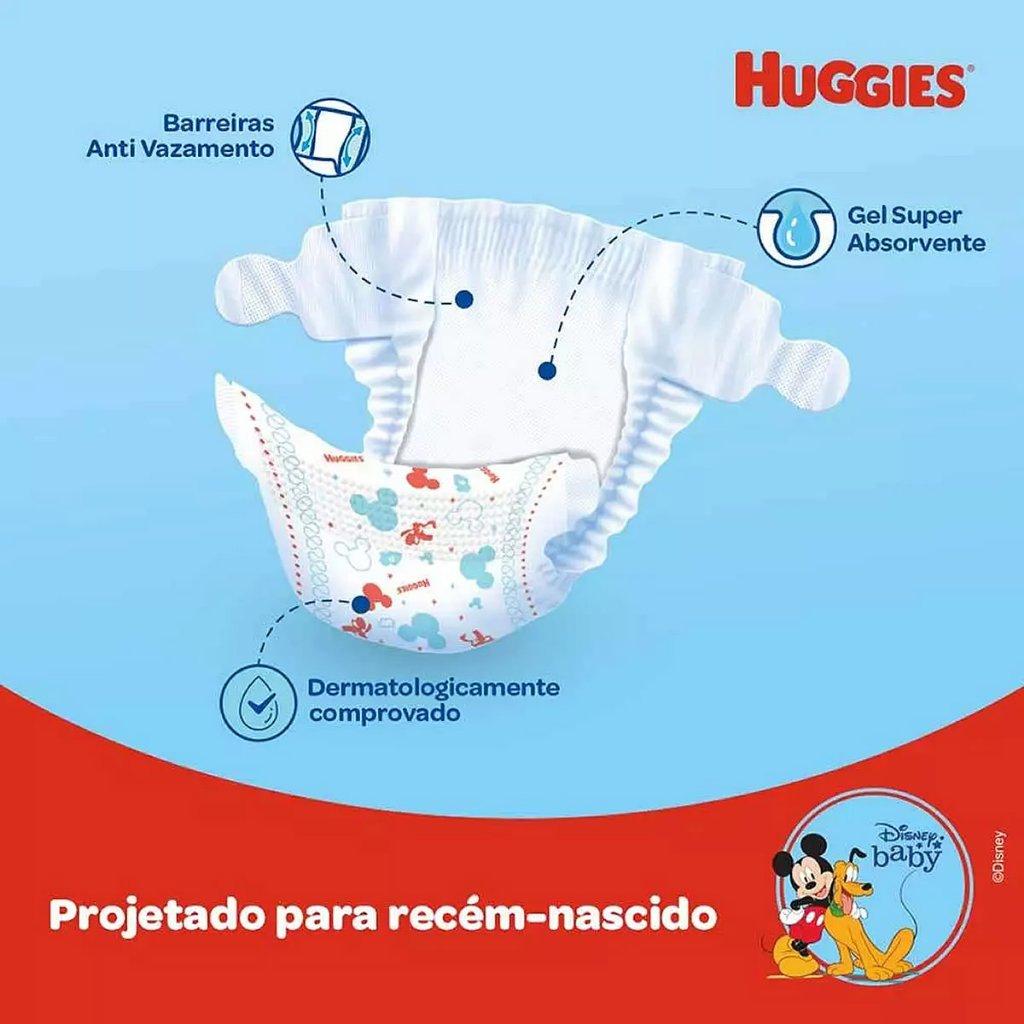 Kit 2 Fralda Infantil Huggies Meguinha Tamanho G 30 Und