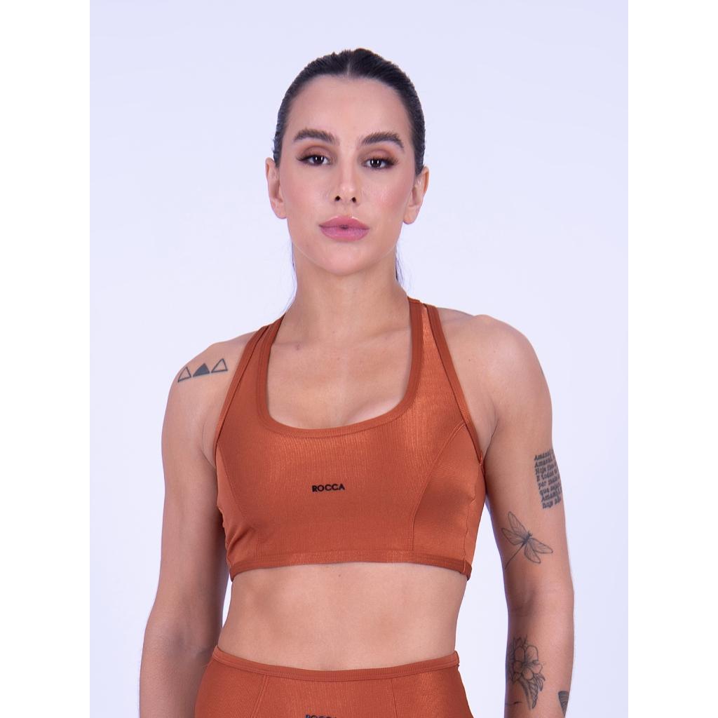 Top Feminino De Poliamida Forma Fit