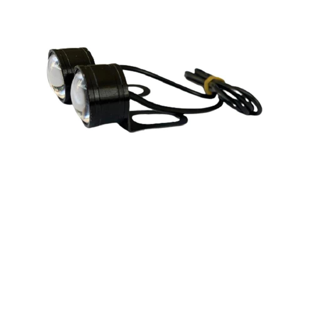Farol De Milha LED Mini Strong Modelo Universal Moto Carro Par