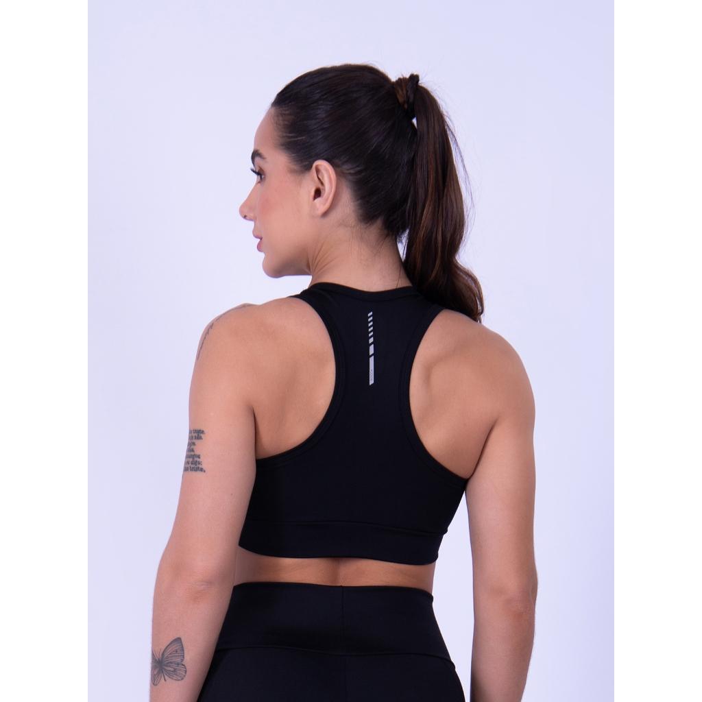 Top Feminino De Poliamida Cobertura Sustentação