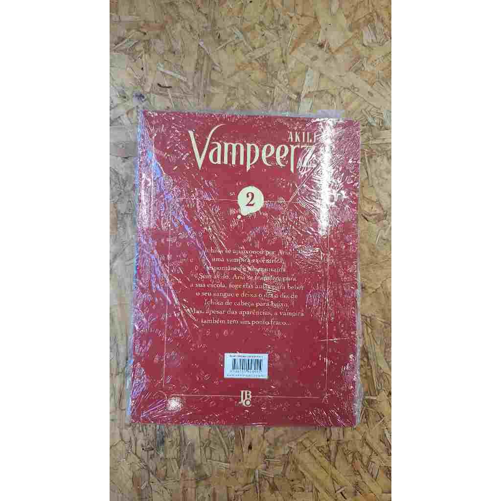 Mangá - Vampeerz Vol. 02 - Novo/lacrado