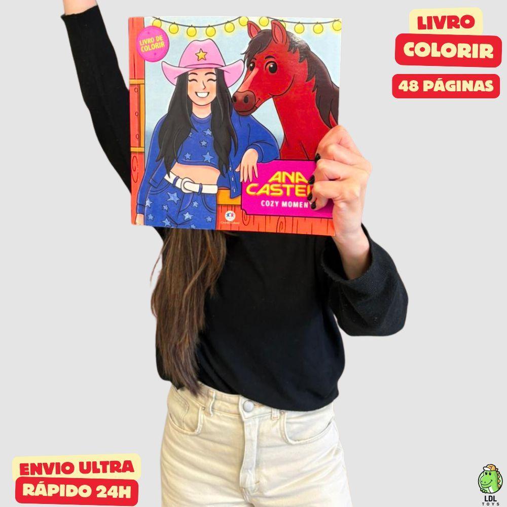 Livro De Colorir Ana Castela Cozy Moments 48 Páginas Com Desenhos Exclusivos