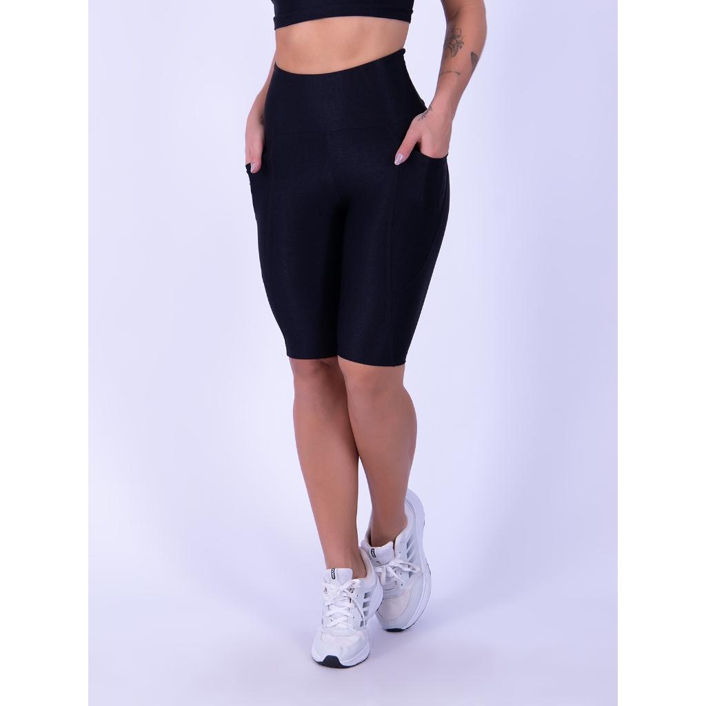 Short Leg Bermuda Feminina De Poliamida Wonder Lush