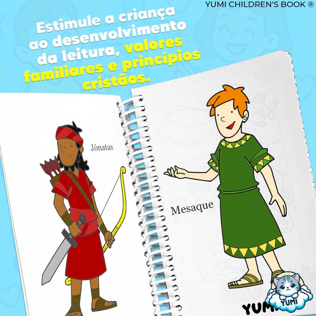 Livro Infantil 365 Historias Bíblicas Para Colorir Lindos Desenhos E Ensinamentos Bíblicos