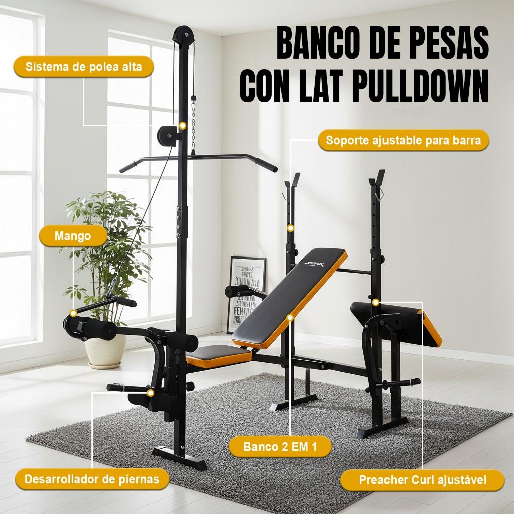 Joyfox Banco De Academia Estação De Musculação Banco De Supino