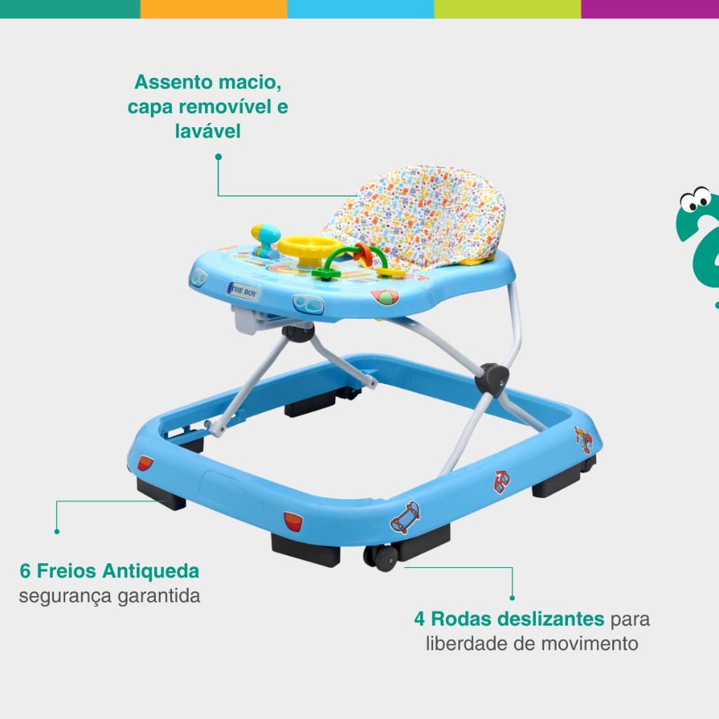 Andador Infantil Musical Quick Maxi Baby