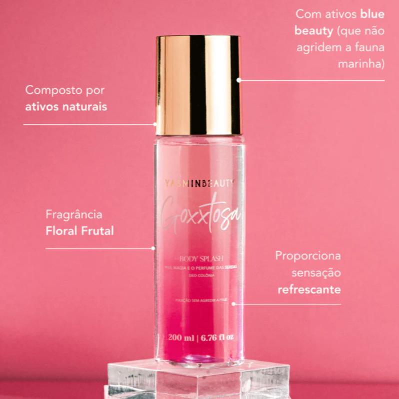 Kit Completo Body Splashes - Yasmin Beauty - 4 Unidades